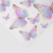 Mousseline papier de mouche pastel (Détail)