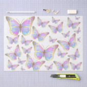 Mousseline papier de mouche pastel (Artisanat)