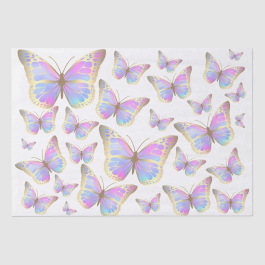 Mousseline papier de mouche pastel (Recto)