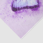 Mousseline papier de mouchoir pourpre (Détail)