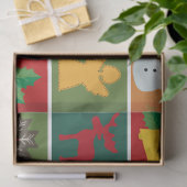 Mousseline papier de mouchoirs de noël (Cadeau)