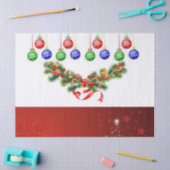 Mousseline Papier de Noël (Artisanat)