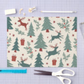 Mousseline Papier de Noël (Artisanat)