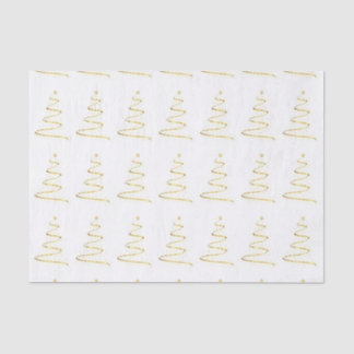 Mousseline Papier de papier d'art de l'arbre de Noël