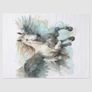 Mousseline Papier de papier de décolpage Pegasus Watercolor