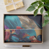 Mousseline Papier de papier de découpage à couronne florale (Cadeau)