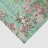 Mousseline Papier de papier de découpage de Bunny de Pâques V (Détail)