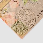 Mousseline Papier de papier de découpage de carte postale pou (Détail)