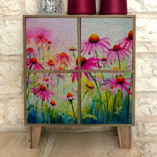 Mousseline Papier de papier de découpage de confleur rose