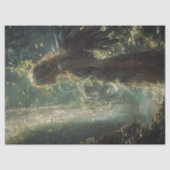 Mousseline Papier de papier de découpage de fées vertes (Recto)