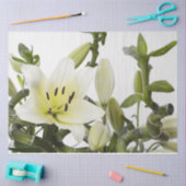 Mousseline Papier de papier de découpage de fleurs de pâques (Artisanat)