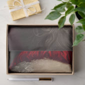 Mousseline Papier de papier de découpage de la clause Santa (Cadeau)