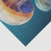 Mousseline Papier de papier de découpage de la méduse (Détail)