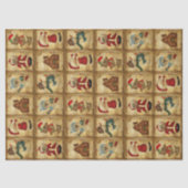 Mousseline Papier de papier de découpage de Noël mignon (Recto)