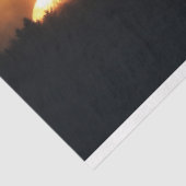 Mousseline Papier de papier de découpage du coucher de soleil (Détail)