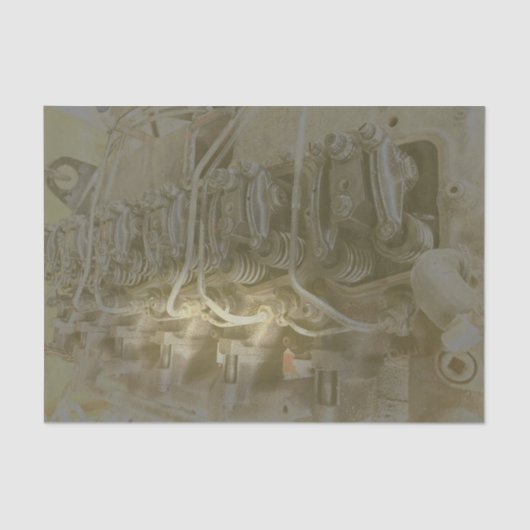 Mousseline Papier de papier de découpage du moteur industriel (Recto)