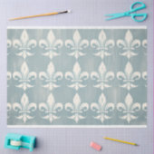 Mousseline Papier de papier de découpage Fleur de lis (Artisanat)