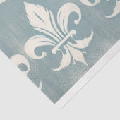 Mousseline Papier de papier de découpage Fleur de lis (Détail)
