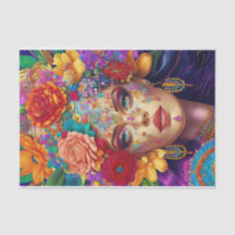 Papier de papier de découpage floral moderne