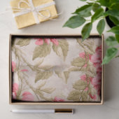 Mousseline Papier de papier de découpage vintage rose (Cadeau)