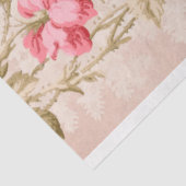 Mousseline Papier de papier de découpage vintage rose (Détail)