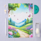 Mousseline Papier de papier de feuilleton de décantation de l (Artisanat)