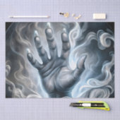 Mousseline Papier de papier de fond de conception manuelle my (Artisanat)