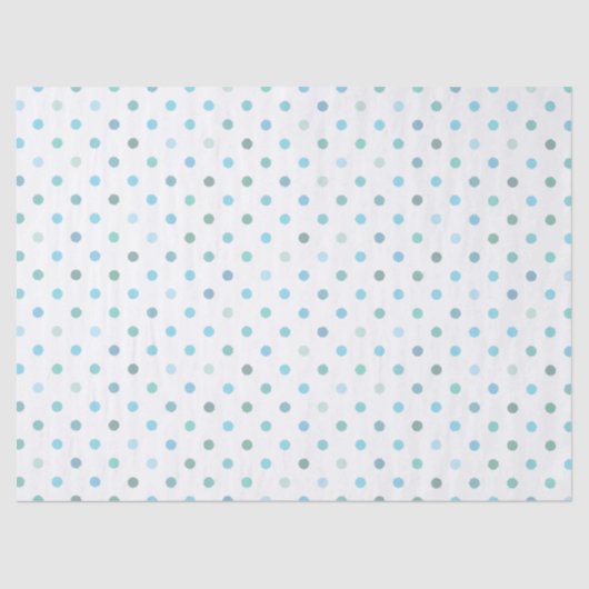 Mousseline Papier de papier de fond de polka (Recto)