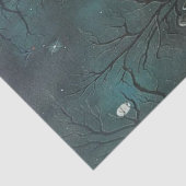 Mousseline Papier de papier de fond fantôme (Détail)