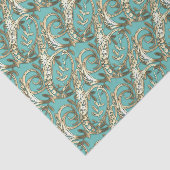 Mousseline Papier de papier de fond G pour monogramme d'or vi (Détail)