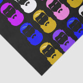 Mousseline Papier de papier de fond pour les bandes Abstraite (Détail)