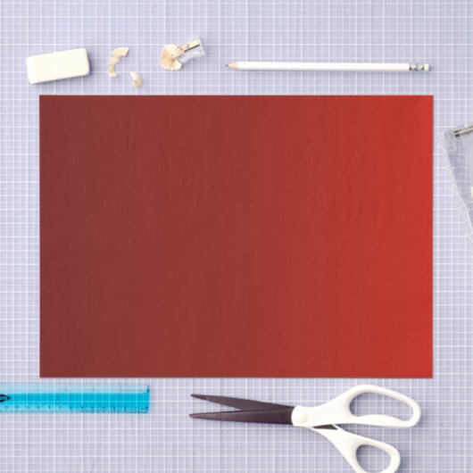 Mousseline Papier de papier de fond rouge classique (Artisanat)