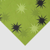 Mousseline Papier de papier de fond vert atomique (Détail)
