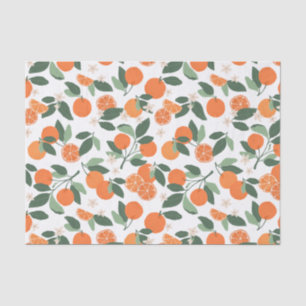 Mousseline Papier de papier de papier de Baby shower d'agrume