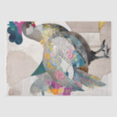 Mousseline Papier de papier de papier de découpage pour poule (Recto)