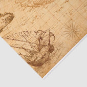 Mousseline papier de papier de plan de découverte (Détail)