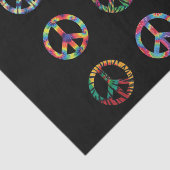 Mousseline Papier de papier de signalisation de paix (Détail)