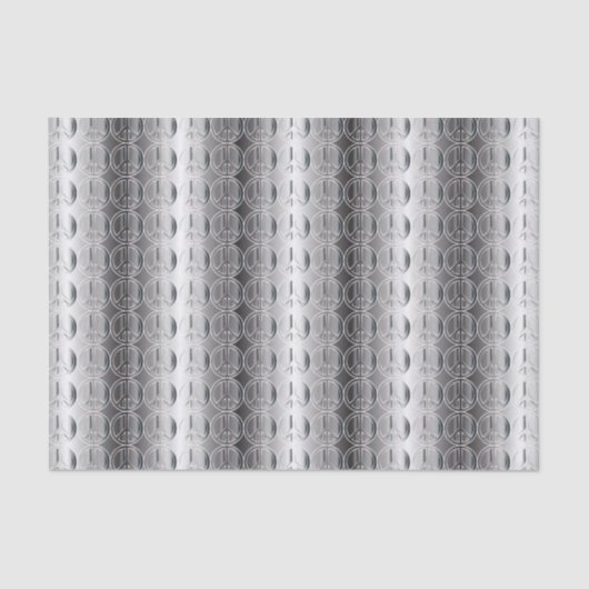 Mousseline Papier de papier de signalisation de paix (Recto)