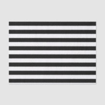 Papier de papier de tissu blanc et noir Stripes