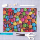 Mousseline Papier de papier de tissu Bouton Candy (Artisanat)