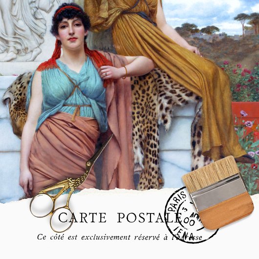Mousseline Papier de papier de tissus Godward pour femmes Vin