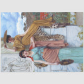 Mousseline Papier de papier de tissus Godward pour femmes Vin (Recto)