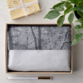 Mousseline Papier de papier de tissus recouvert de neige (Cadeau)