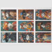 Mousseline Papier de papier journal de découpage du journal d (Recto)