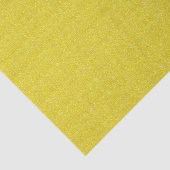 Mousseline PAPIER DE PAPIER MQF-Séquines-Jaune-TISSUE (Détail)