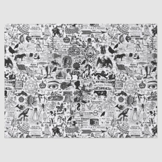 Mousseline Papier de papier ou de découpage d'illustrations V (Recto)