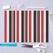 Mousseline Papier de papier papier tissu rouge gras (Artisanat)