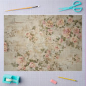 Mousseline Papier de papier Rose et de script (Artisanat)