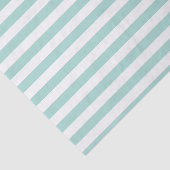 Mousseline Papier de papier tissu Aqua Stripes (Détail)