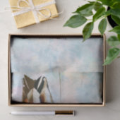 Mousseline Papier de papier tissu d'aquarelle de canard de Ma (Cadeau)